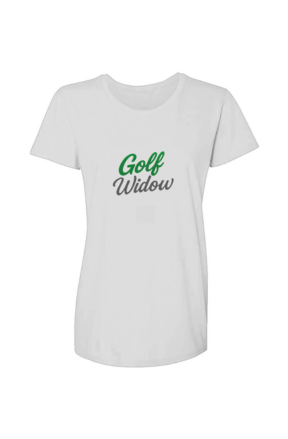 Golf Widow Ladies Tshirt