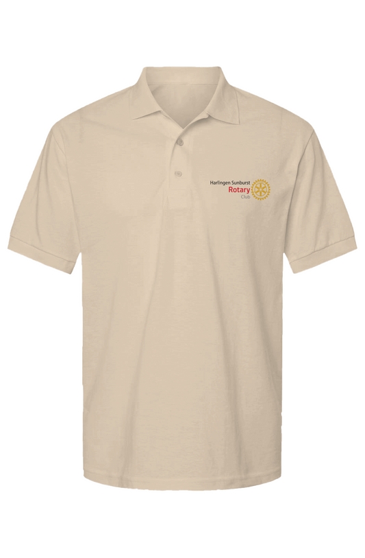 Harlingen Sunburst Mens DryBlend Jersey Polo