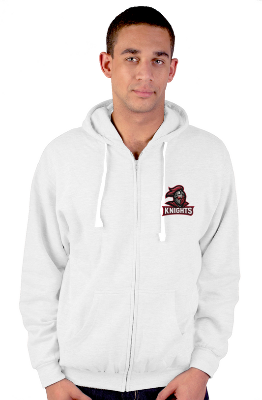 Knights zip up hoody