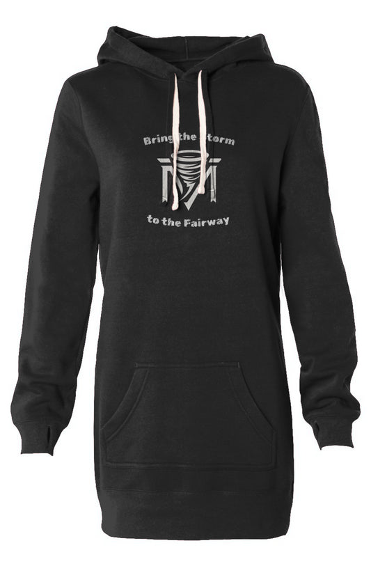 Storm the Fairways Hoodie Dress