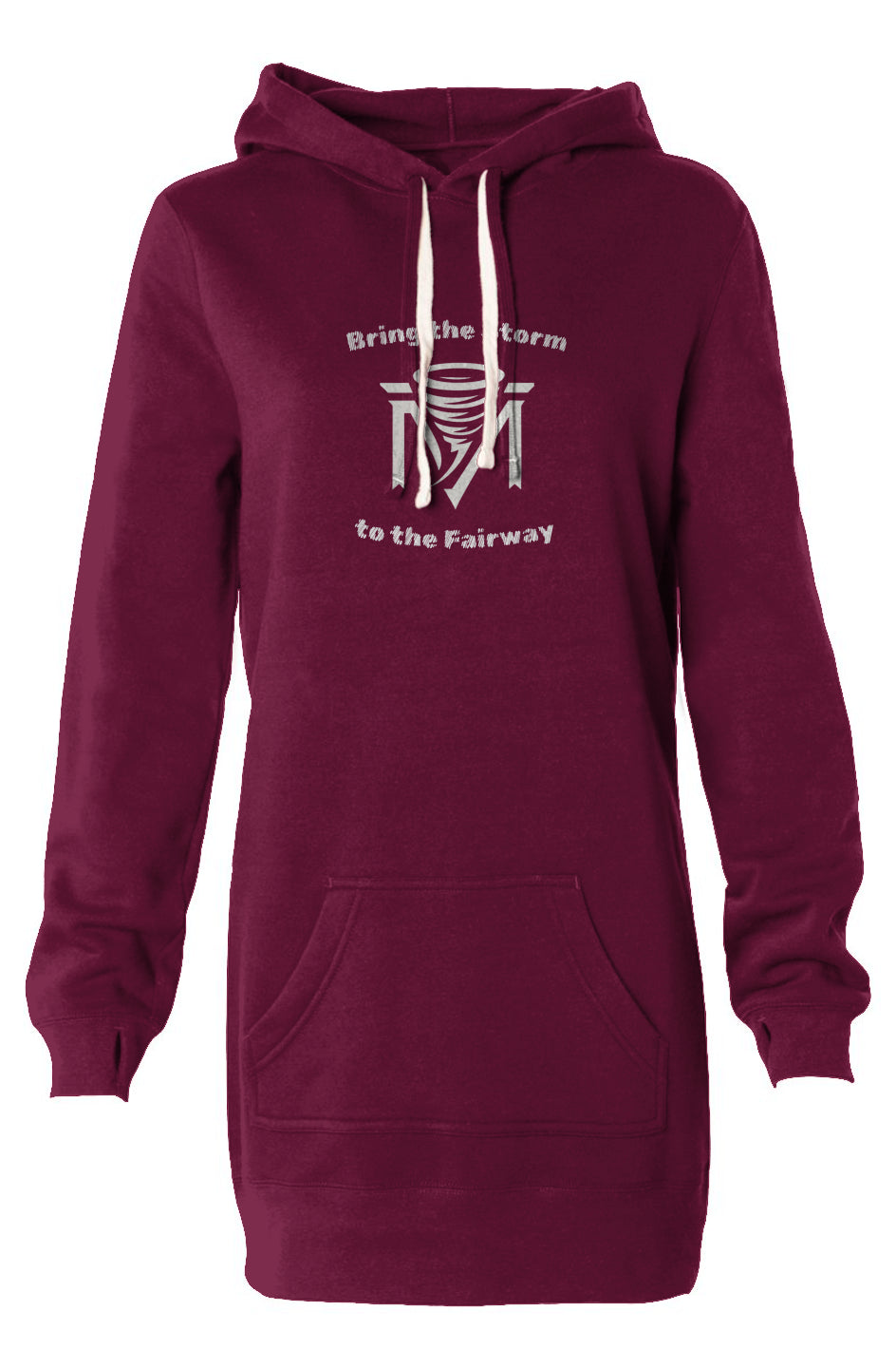 Storm the Fairways Hoodie Dress