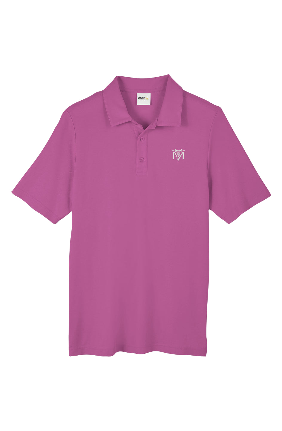 Crosswind Polo- White Logo