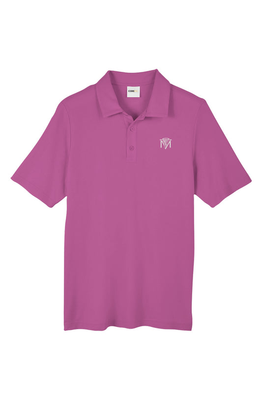 Crosswind Polo- White Logo
