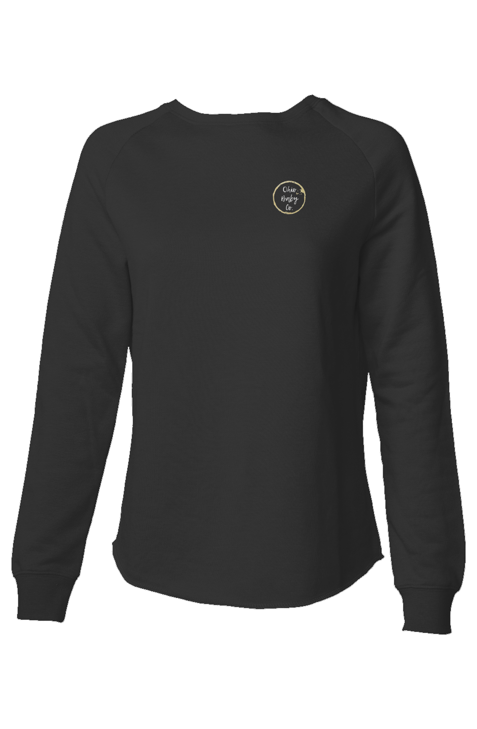 Ohio baby co crewneck-white logo