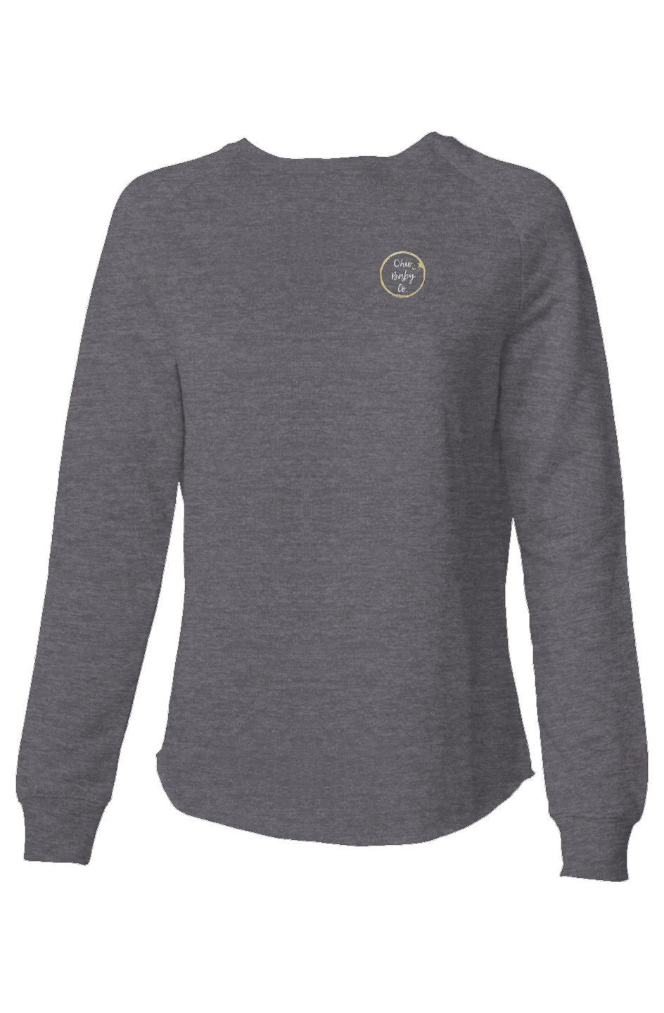 Ohio baby co crewneck-white logo