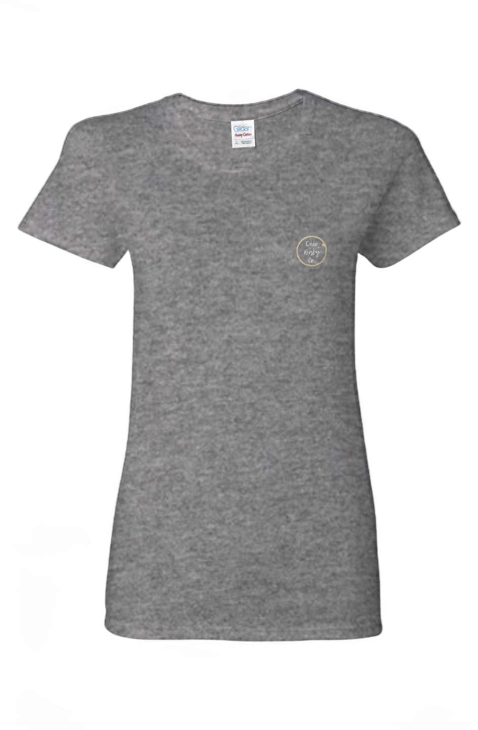 ohio baby co tshirt- white logo