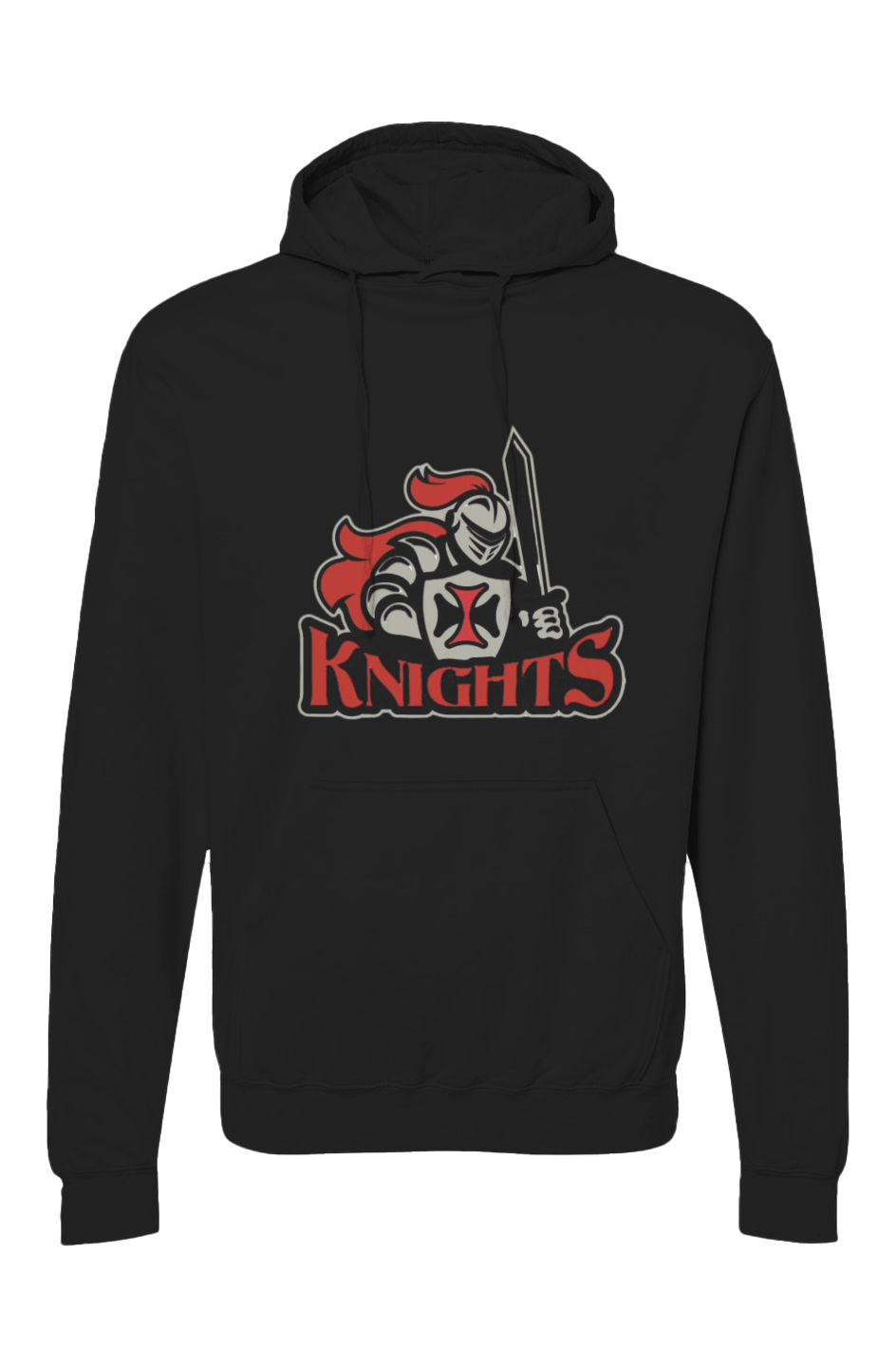 Knights Hoodie- 80/20 ring-spun cotton/polyester blend
