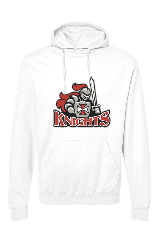 Knights Hoodie- 80/20 ring-spun cotton/polyester blend