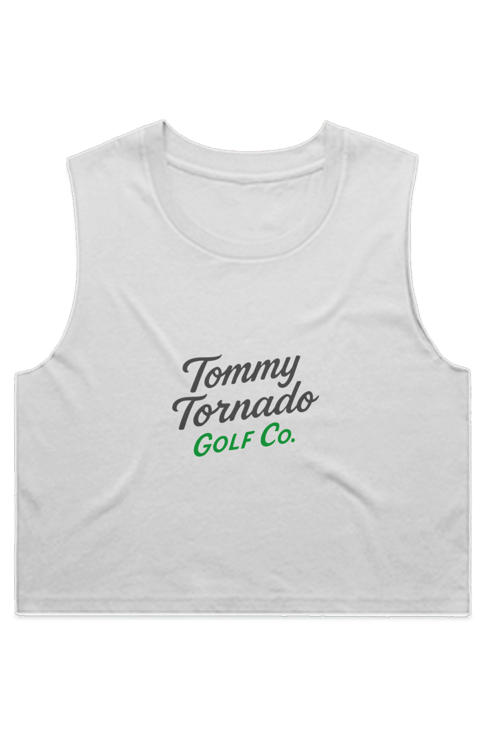 Twister Crop Tank- Dark Logo