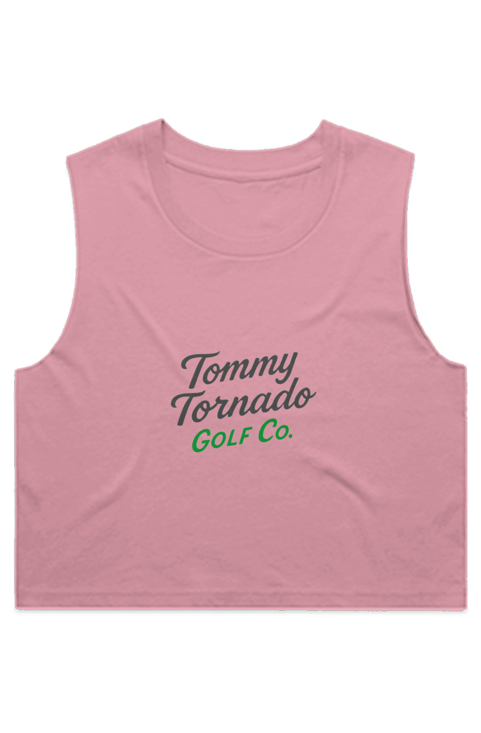 Twister Crop Tank- Dark Logo