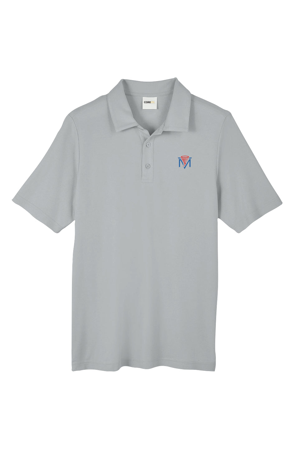 United by Fairways Performance Polo – Red, White & Blue Tornado Edition