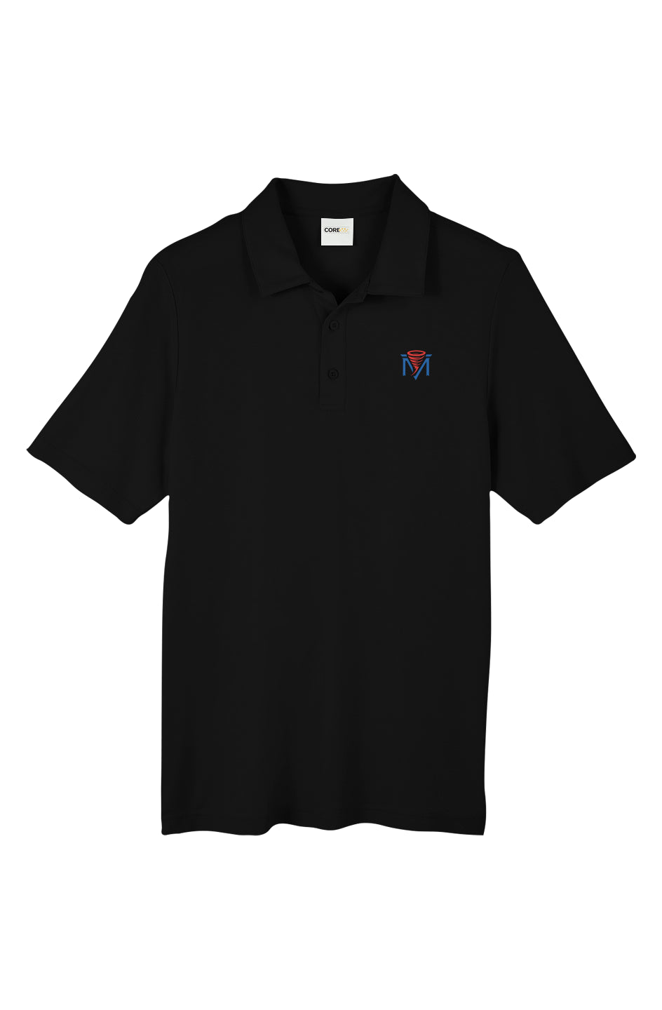 United by Fairways Performance Polo – Red, White & Blue Tornado Edition
