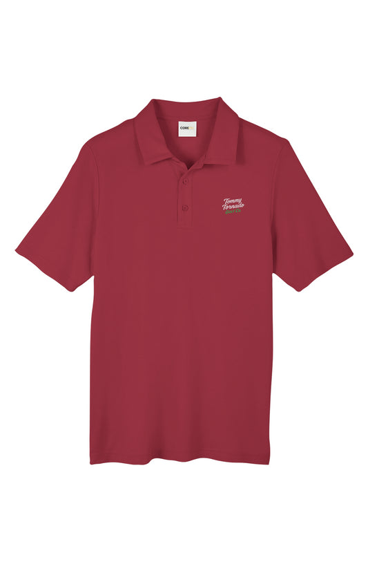 Crosswind Polo- Script White Logo
