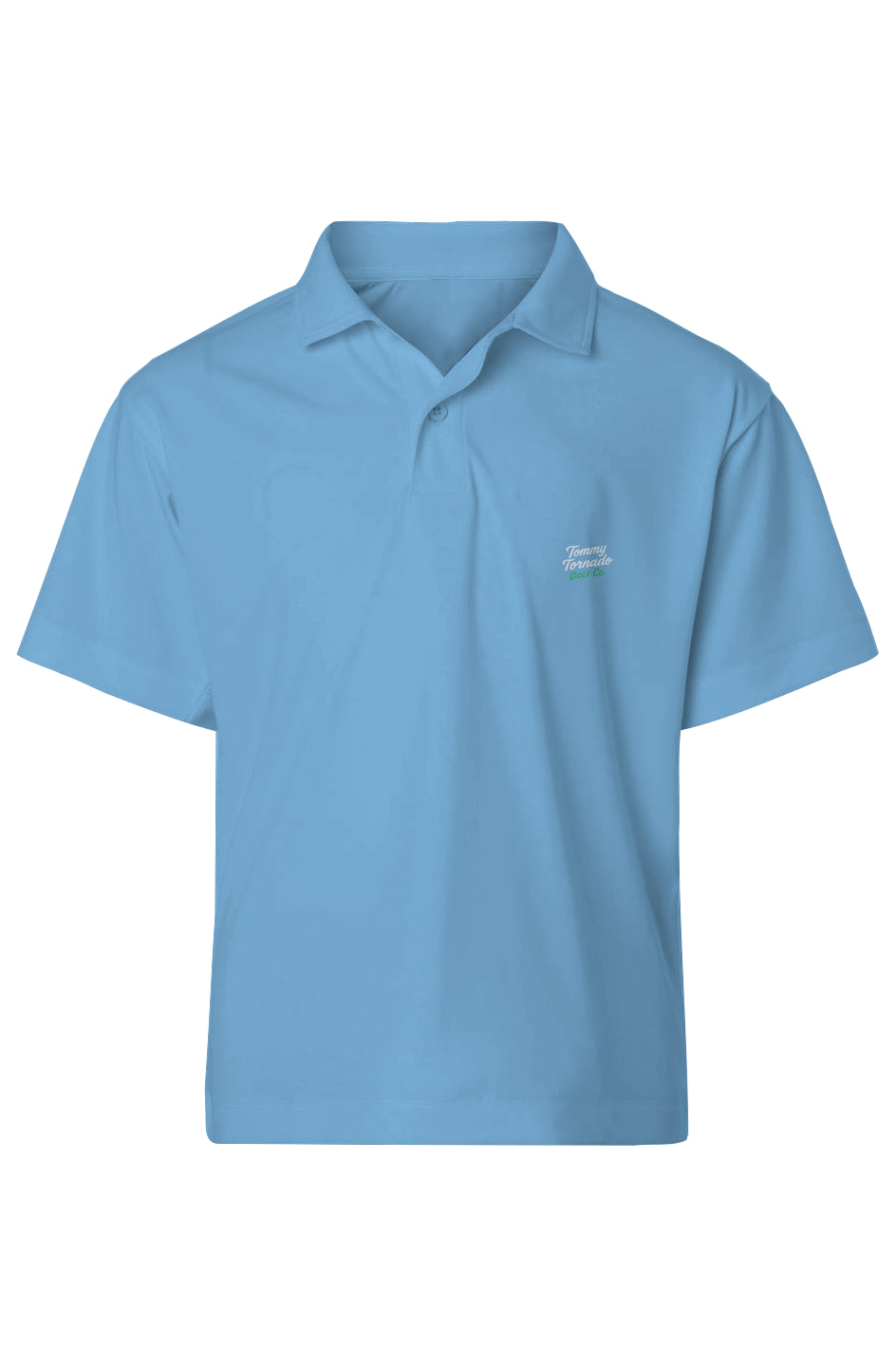 Lil Twister Youth Polo- White Script Logo