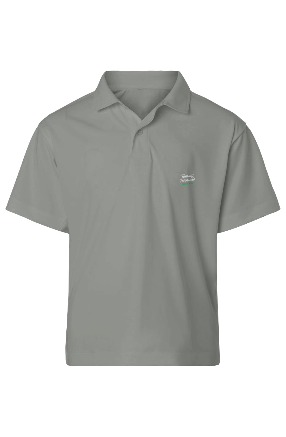 Lil Twister Youth Polo- White Script Logo