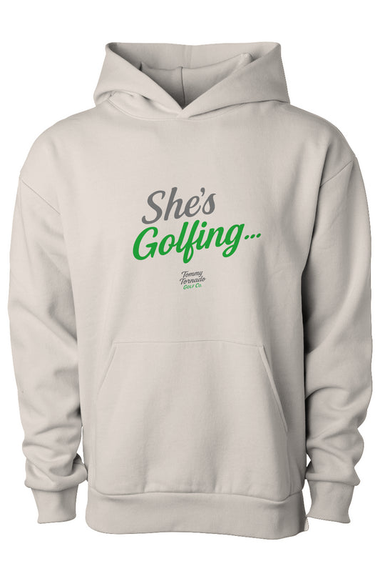 She’s Golfing Hoodie 🌪️