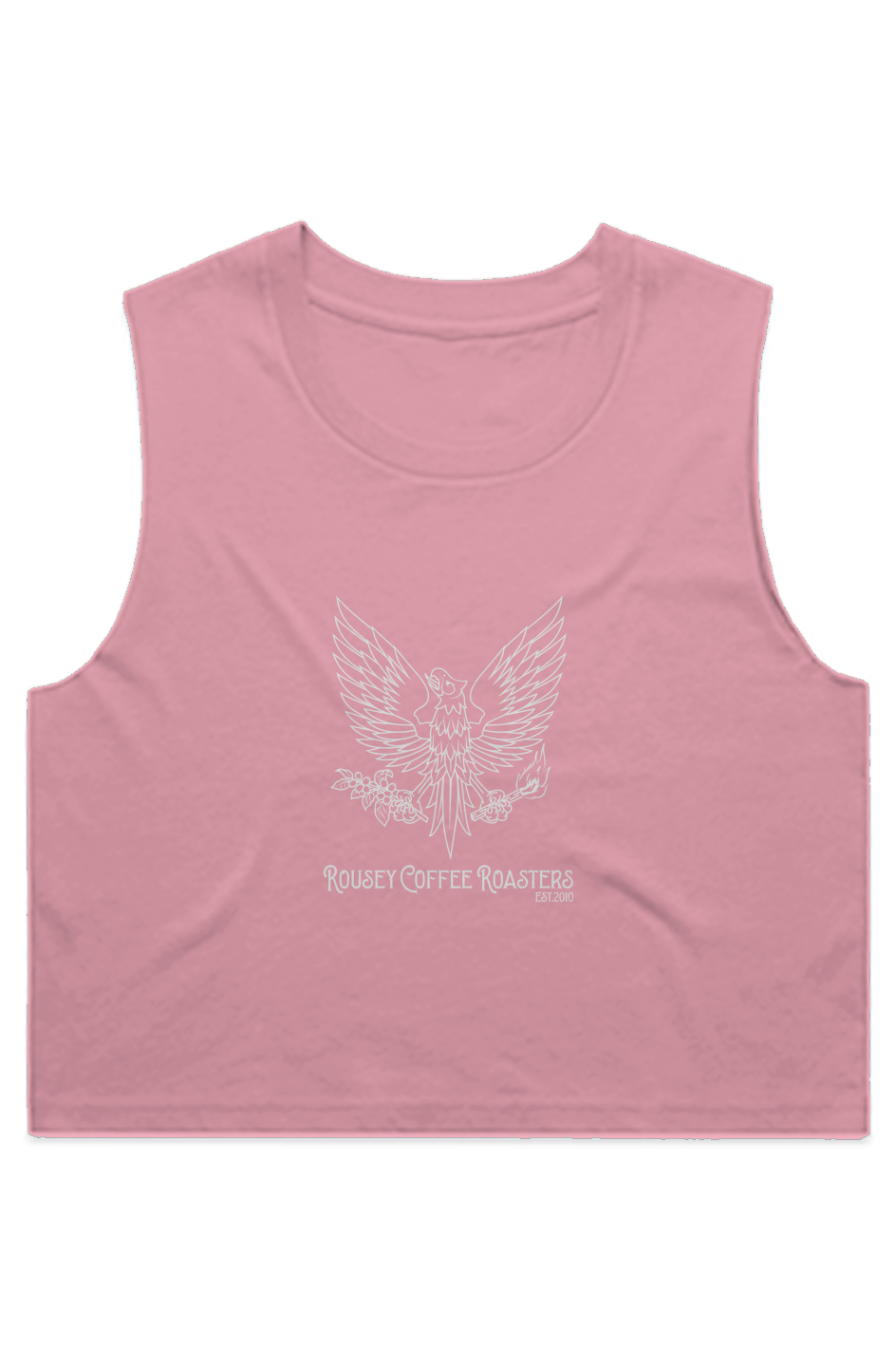 The "Sparkplug" Raw-Cut Crop (Women's Crop Tank)