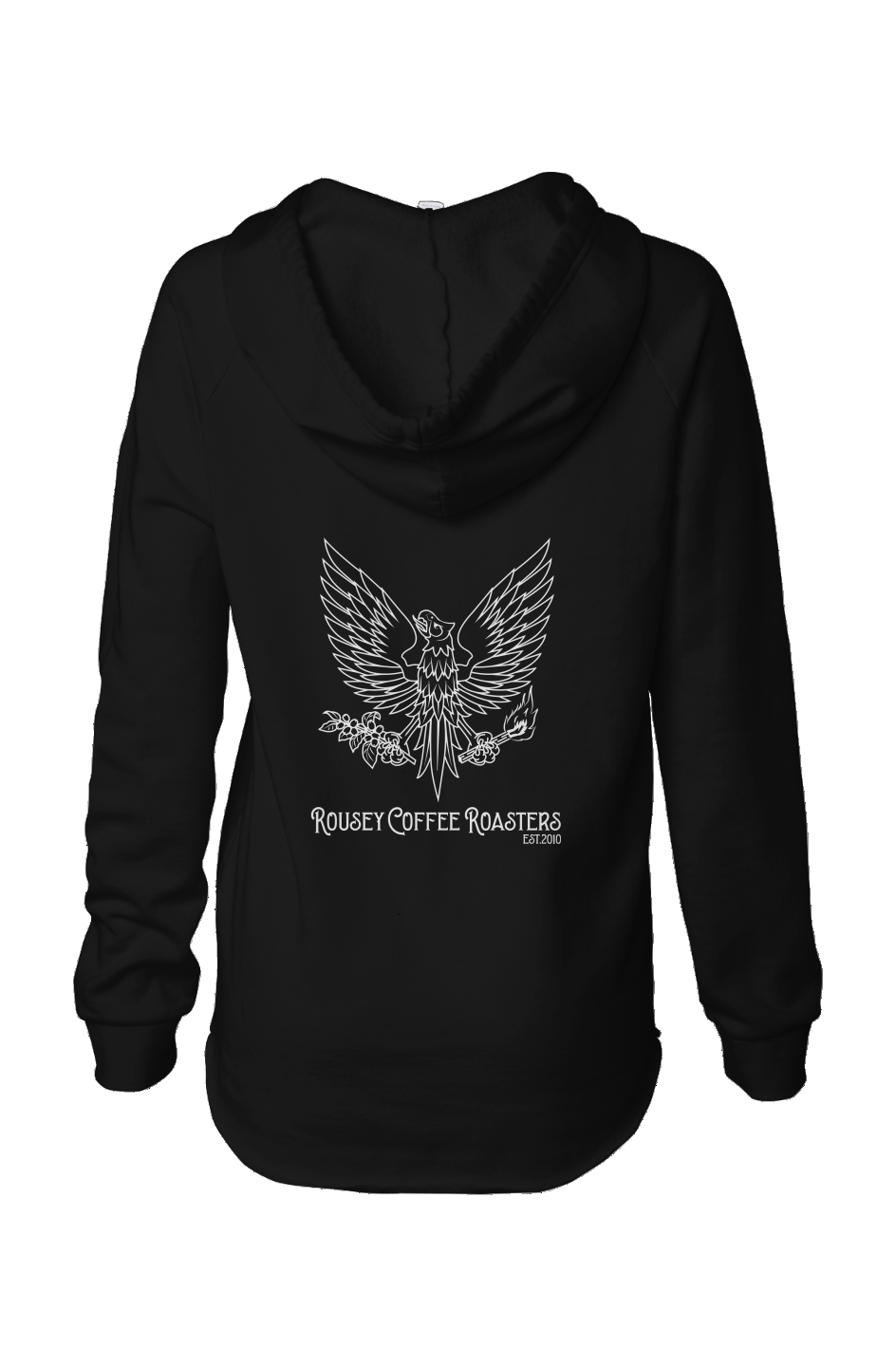 Womens Lightweight  Wash Hooded Sweatshirt