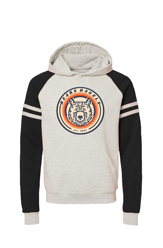 Bear's Bagel's Varsity Colorblocked Raglan Hoodie