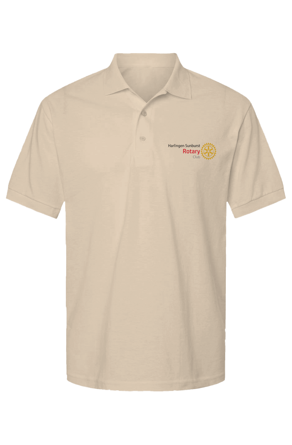 Harlingen Sunburst Mens DryBlend Jersey Polo