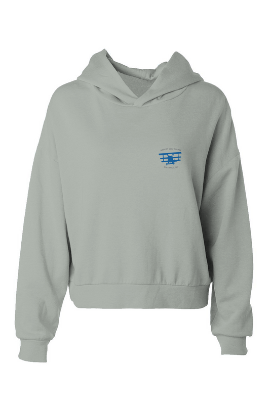 The Horizon Crop Ladies' Hoodie | Airport GC Edition