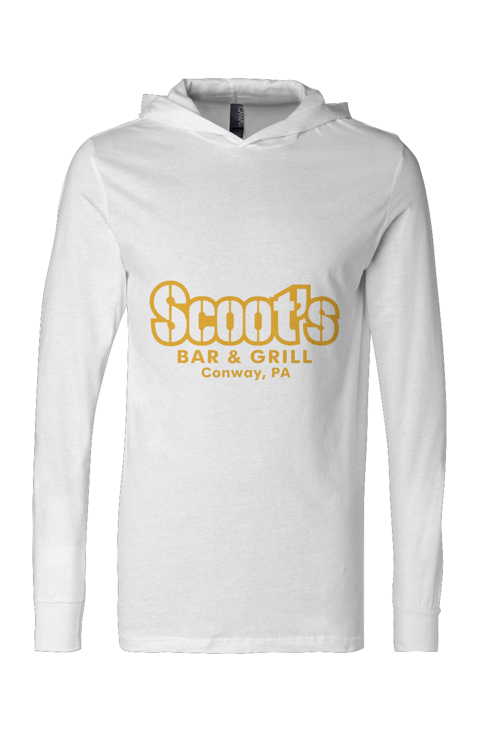 The Scoots "Airlume" Jersey Hooded Tee
