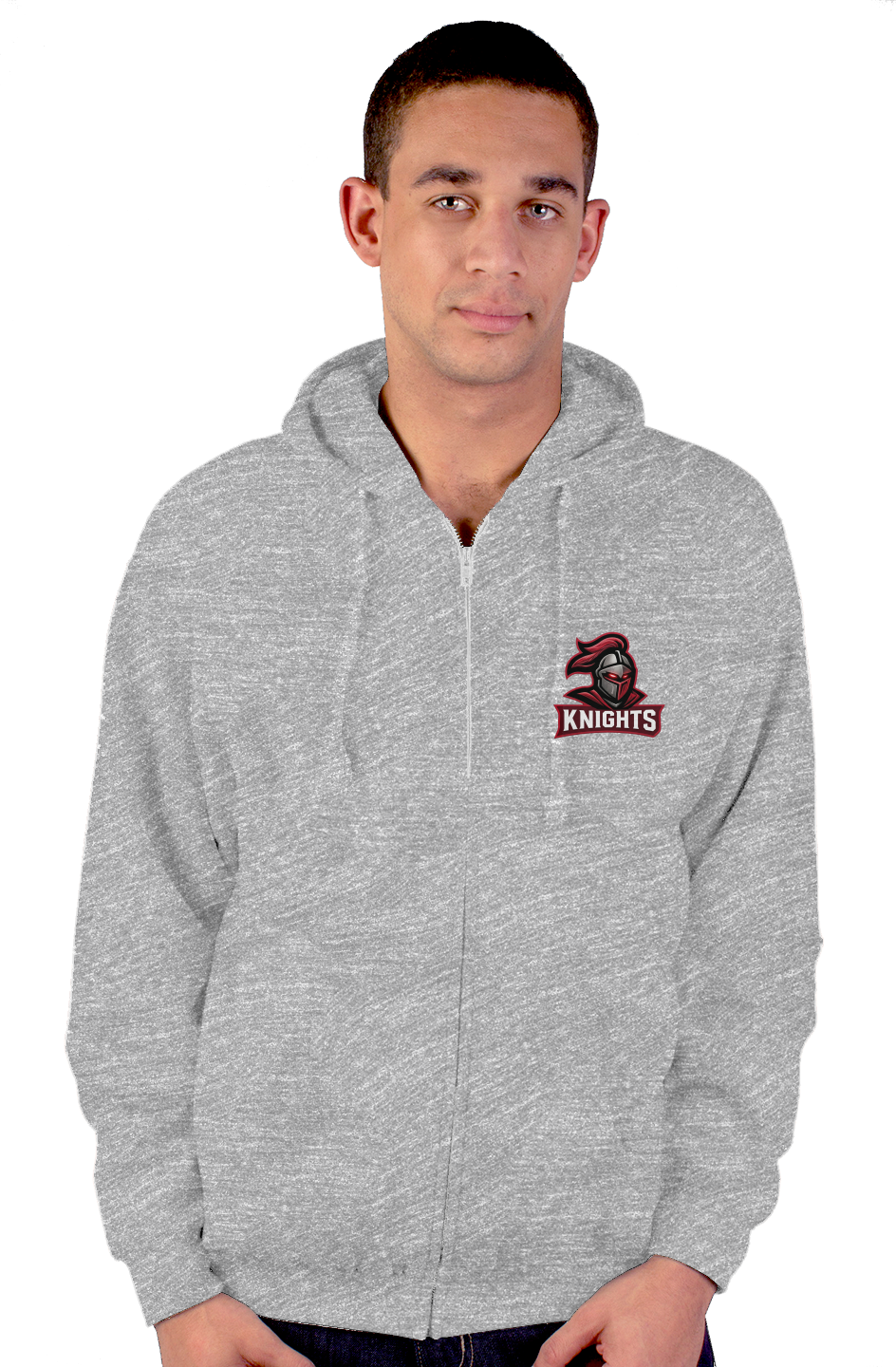 Knights zip up hoody