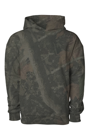 Sweet Wheat Darkwood Tree Camo Heavyweight Hoodie