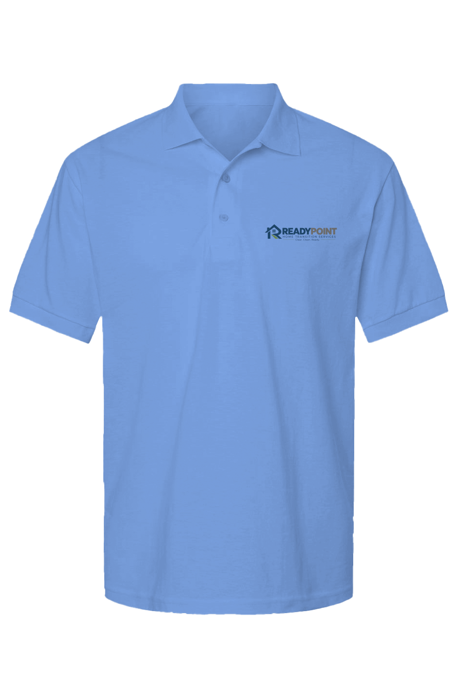 ReadyPoint Mens DryBlend Jersey Polo