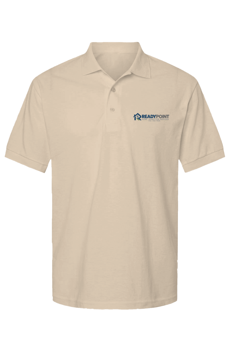 ReadyPoint Mens DryBlend Jersey Polo