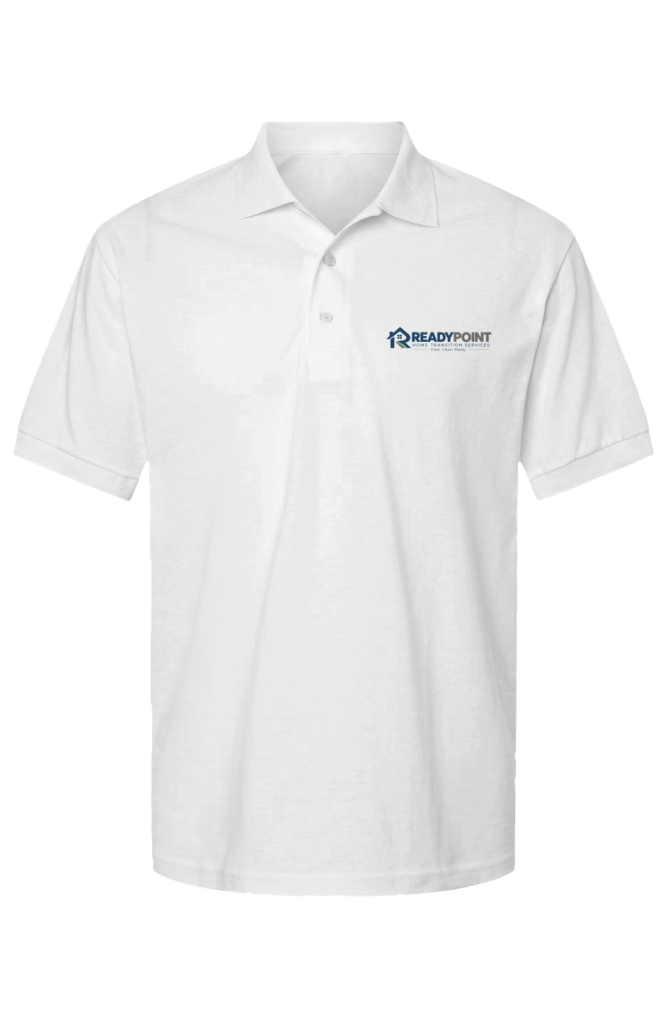 ReadyPoint Mens DryBlend Jersey Polo