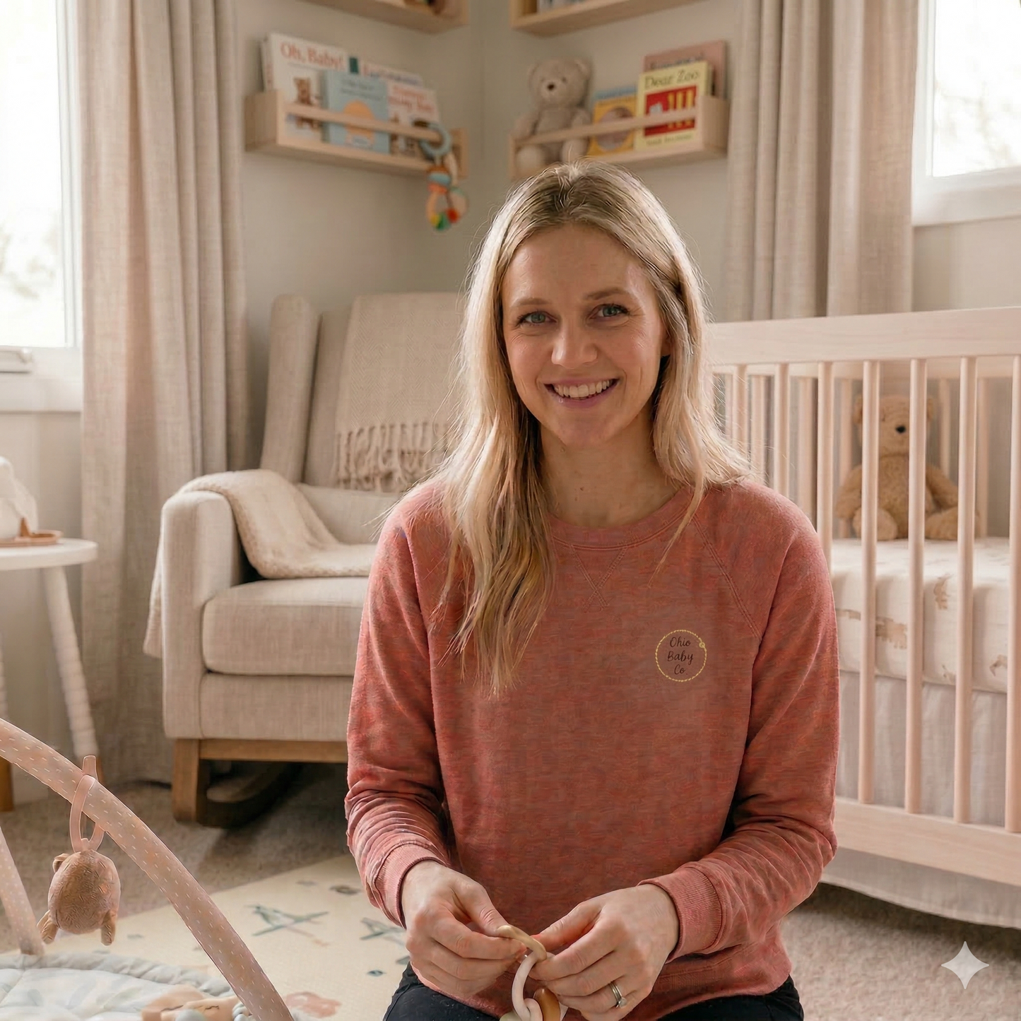 Ohio Baby Co Featherweight Terry Crewneck
