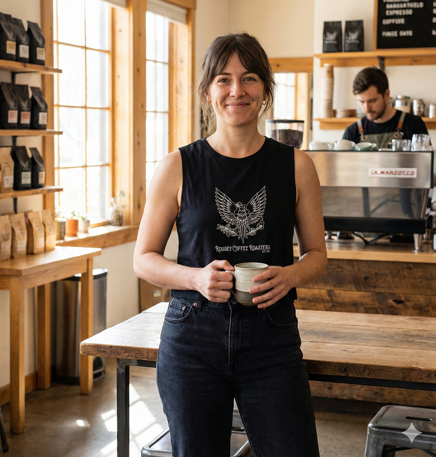 The "Sparkplug" Raw-Cut Crop (Women's Crop Tank)